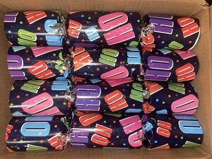 HO HO HO! HandCrafted Single Christmas Party Favors SNAPS Hat Gifts, Sweet Treat